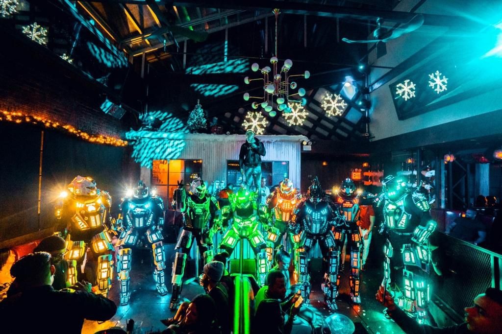 Led robots_NYC